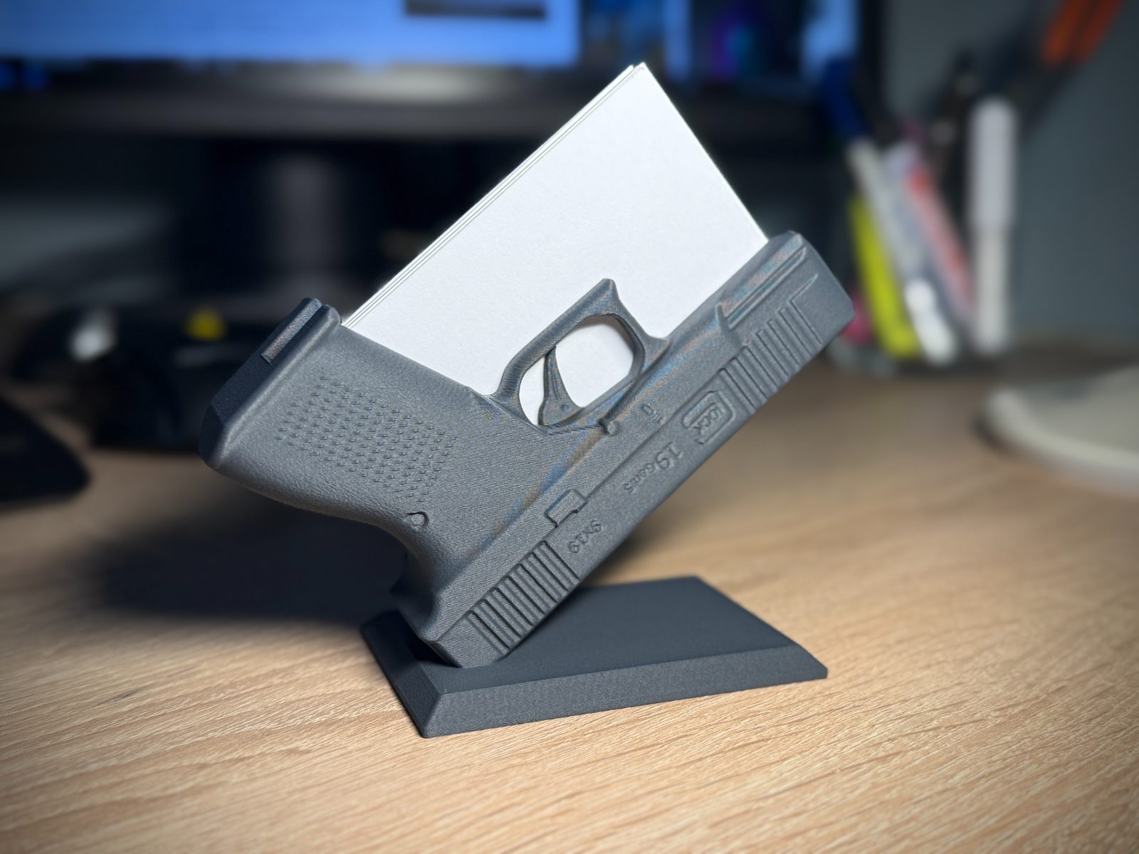 #136 Glock 19 Gen.5 Business Card Holder — vue 1