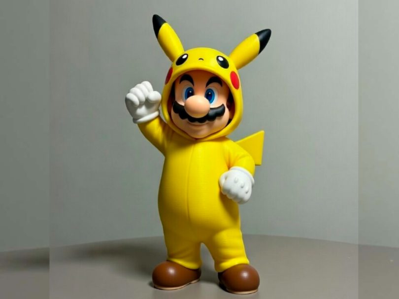 #145 Super Mario in Pikachu outfit — vue 2