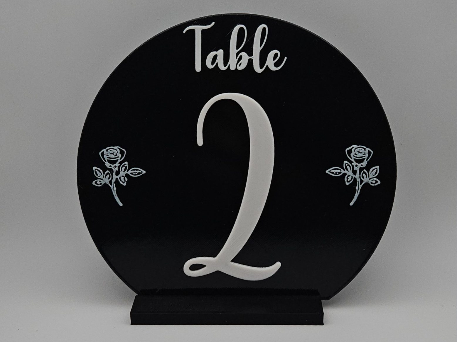 #148 Wedding table numbers (round) — vue 2