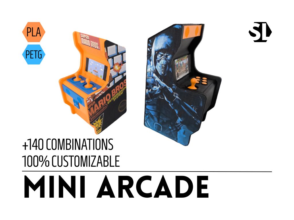 #151 MINI ARCADE 100% CUSTOMIZABLE — vue 4