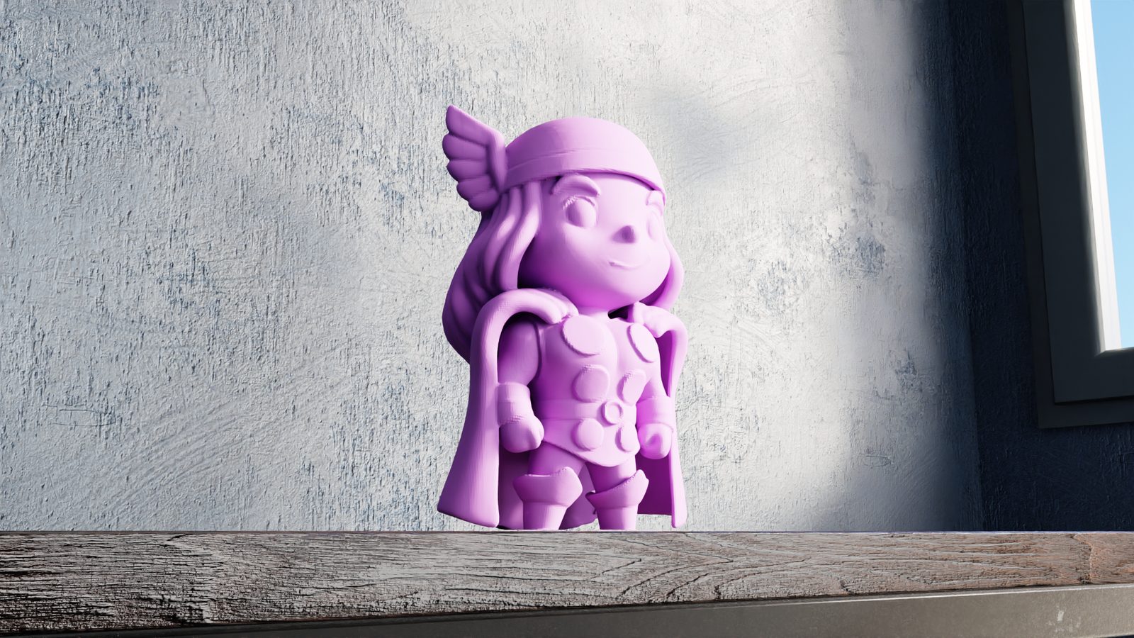 #152 Chibi Thor – Tiny God of Thunder — vue 9