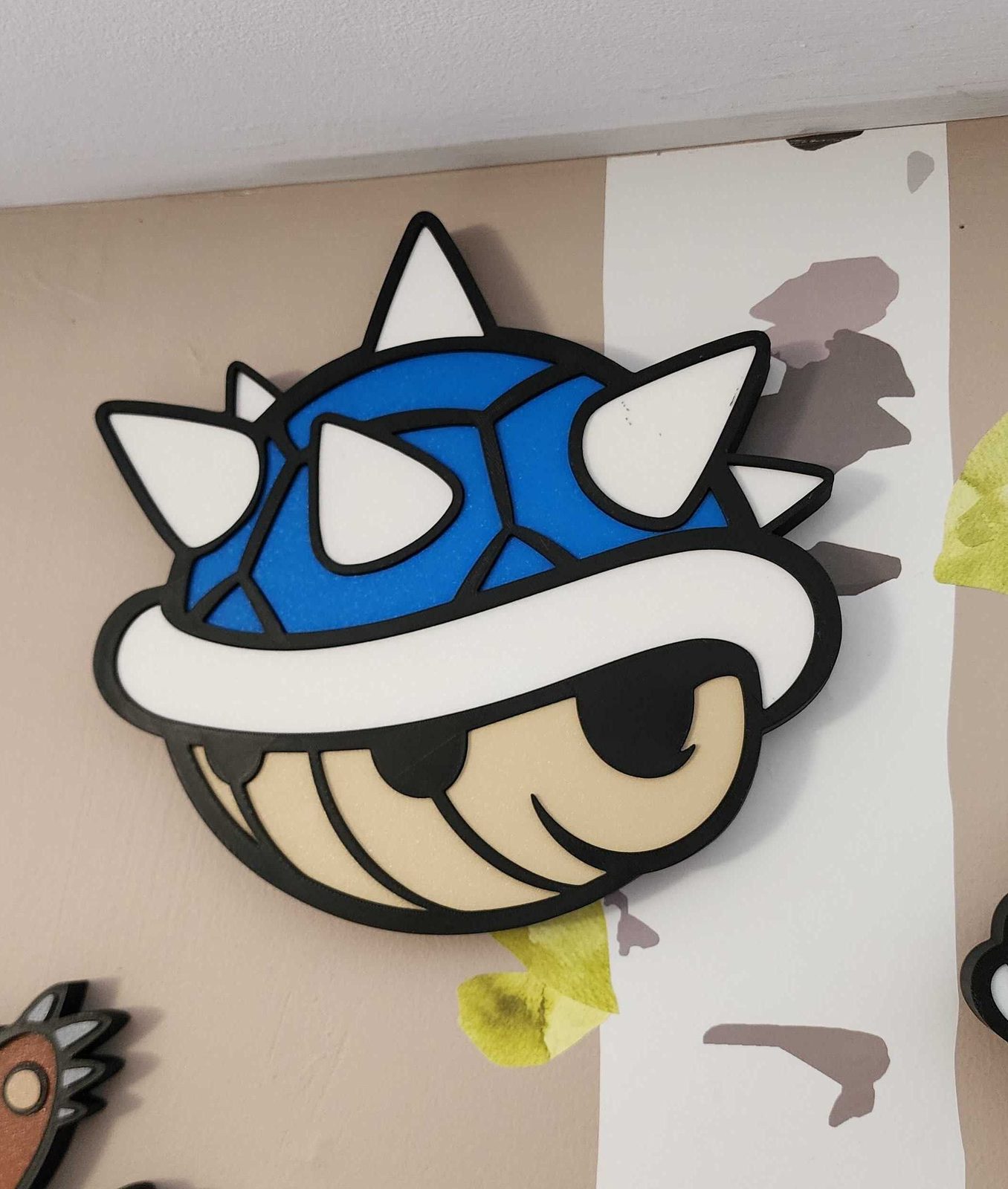 #152 Mario Blue Shell Wall Decor — vue 3
