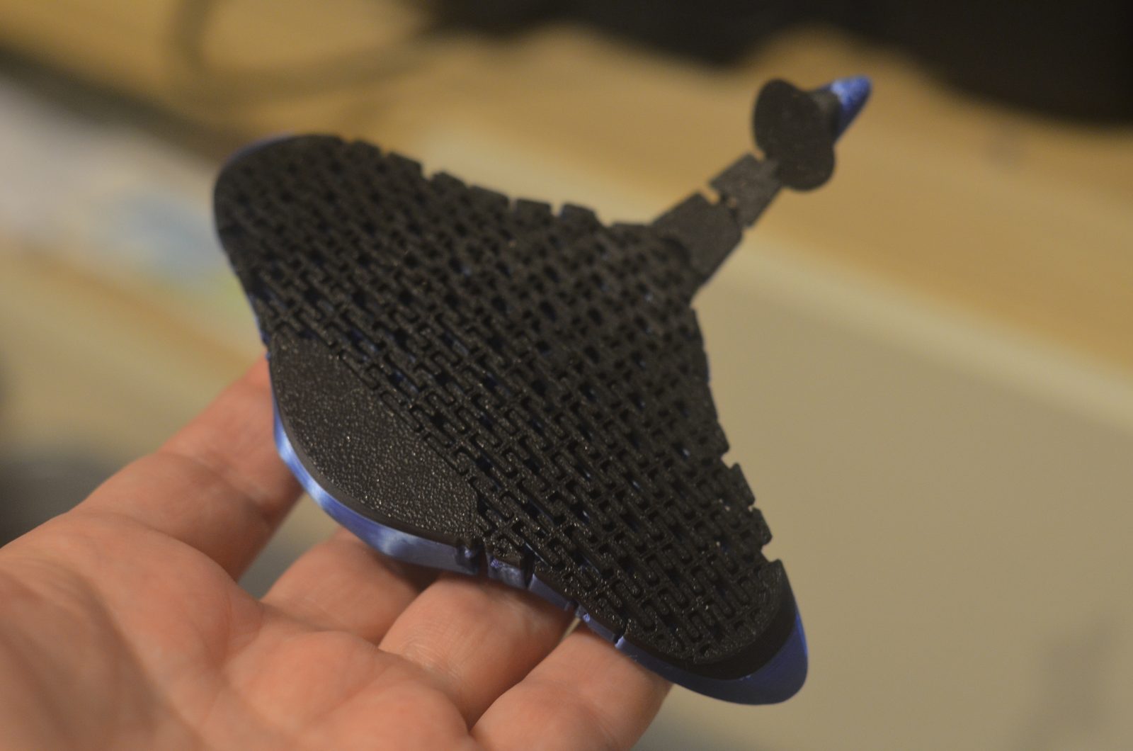 #154 Flexi Manta Ray Print in Place – NO SUPPORT — vue 26