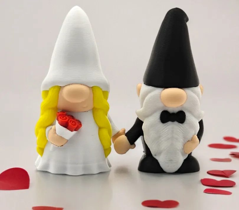 #154 Wedding Gnomes Figurines — vue 5