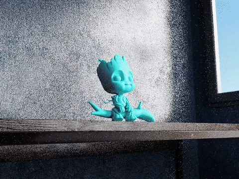 #155 Groot on Wood Branch – Gentle Giant — vue 2