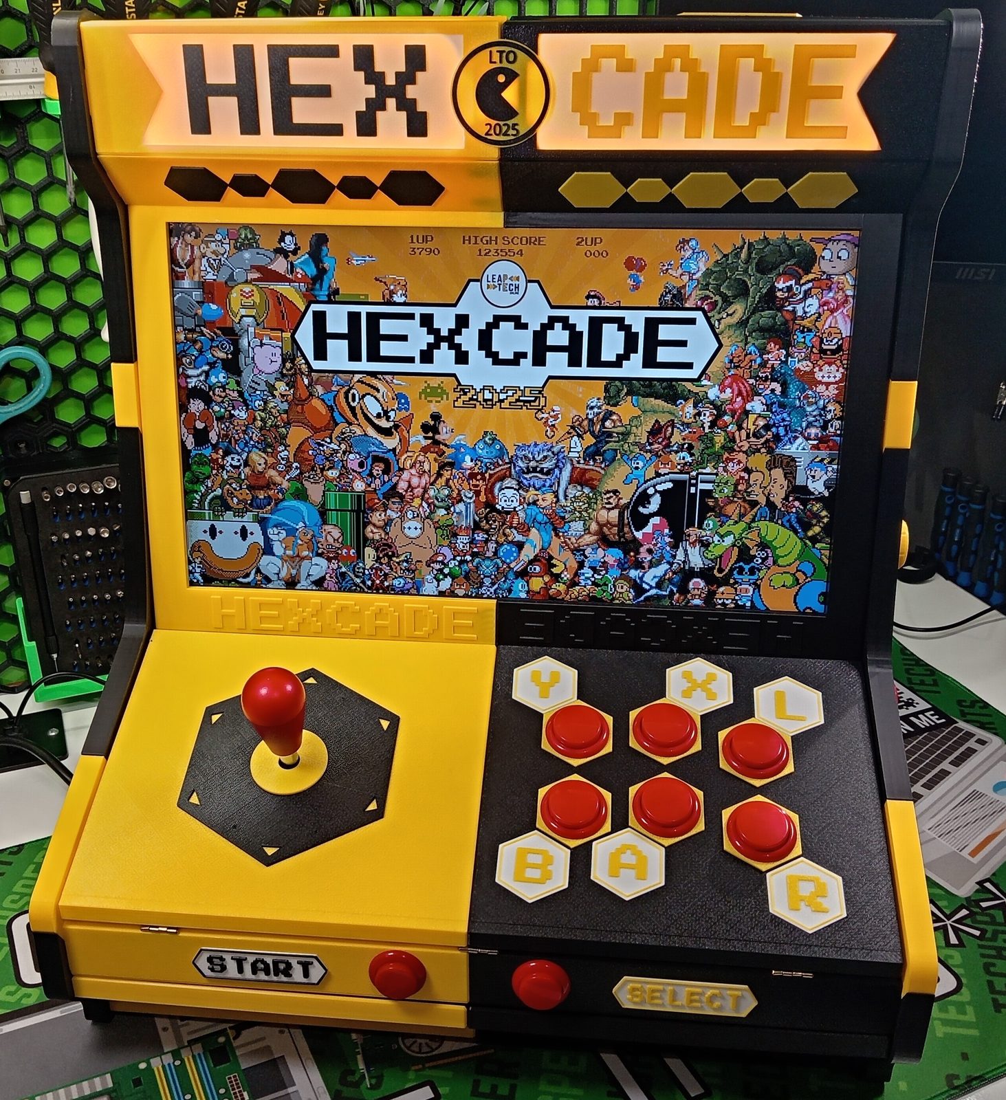 #158 1 Player Bartop Arcade - HEXCADE - Complete Guide — vue 11