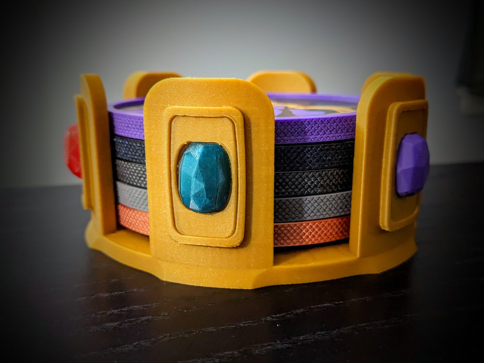 #160 Superhero Stackable Coasters — vue 4
