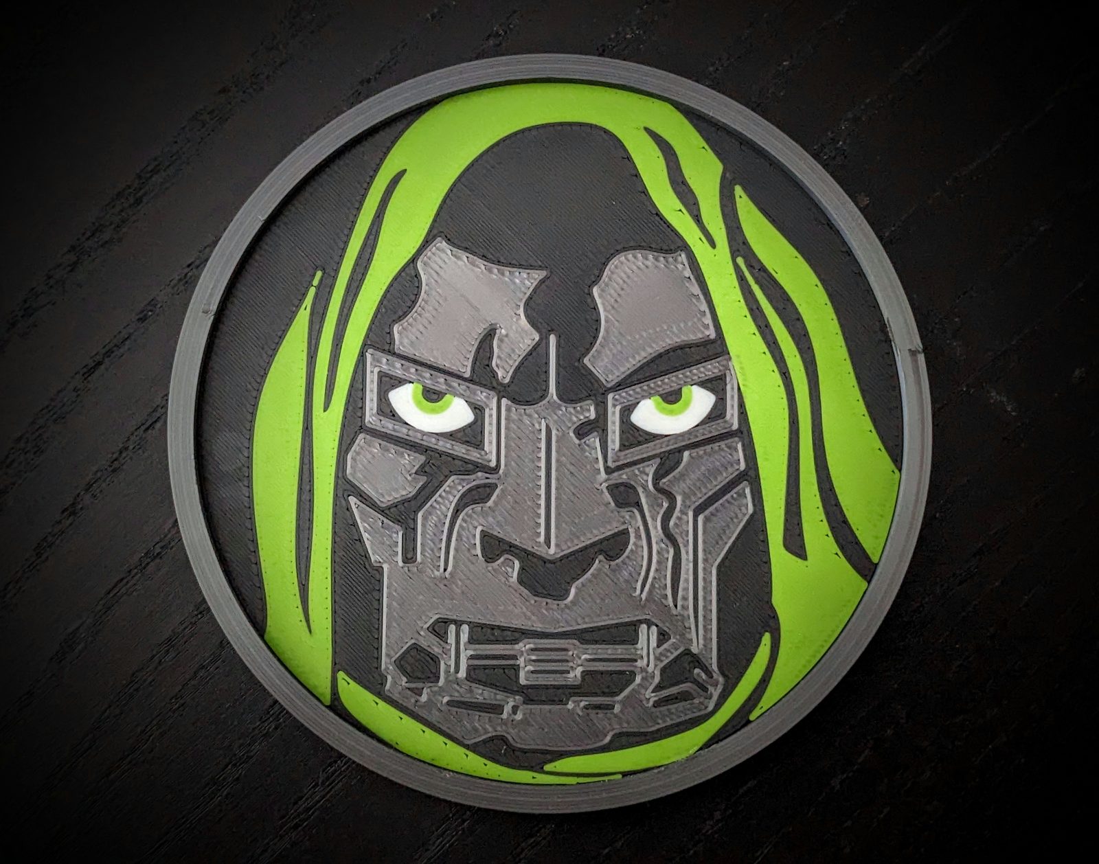 #160 Superhero Stackable Coasters — vue 13