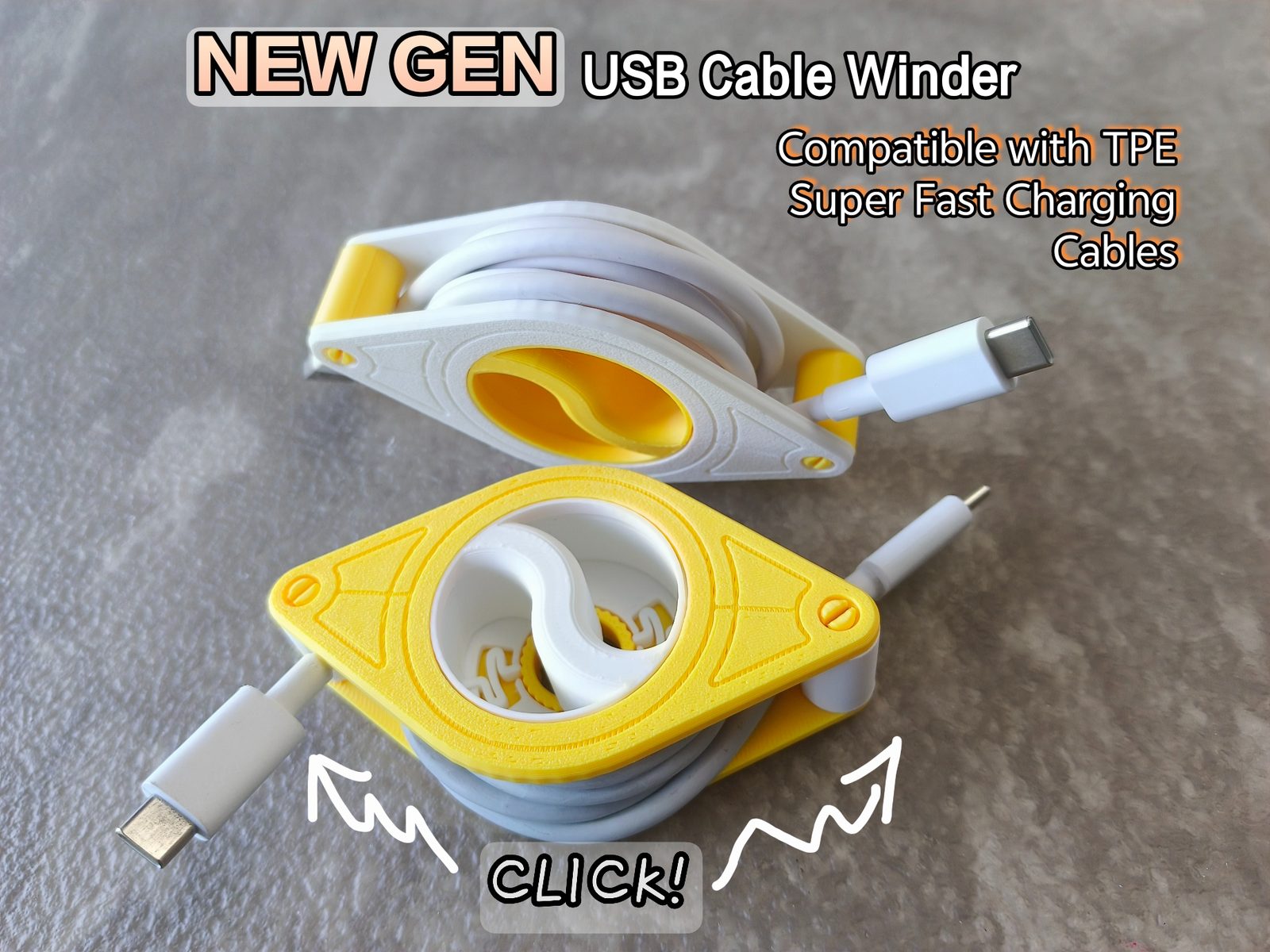 #166 New-Generation USB Cable Winder (low resistance) — vue 9