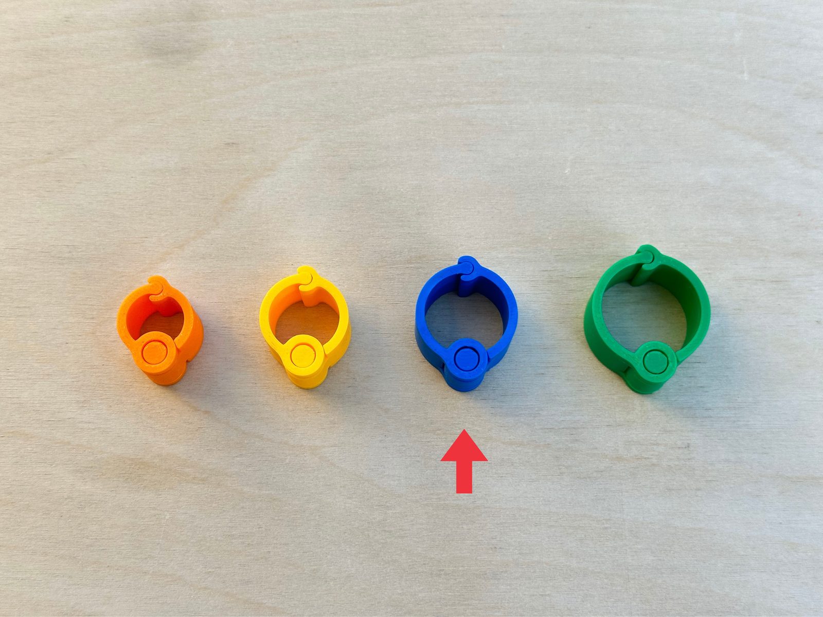 #167 Cable Organizer Snap Cable Clip - Print in place — vue 9