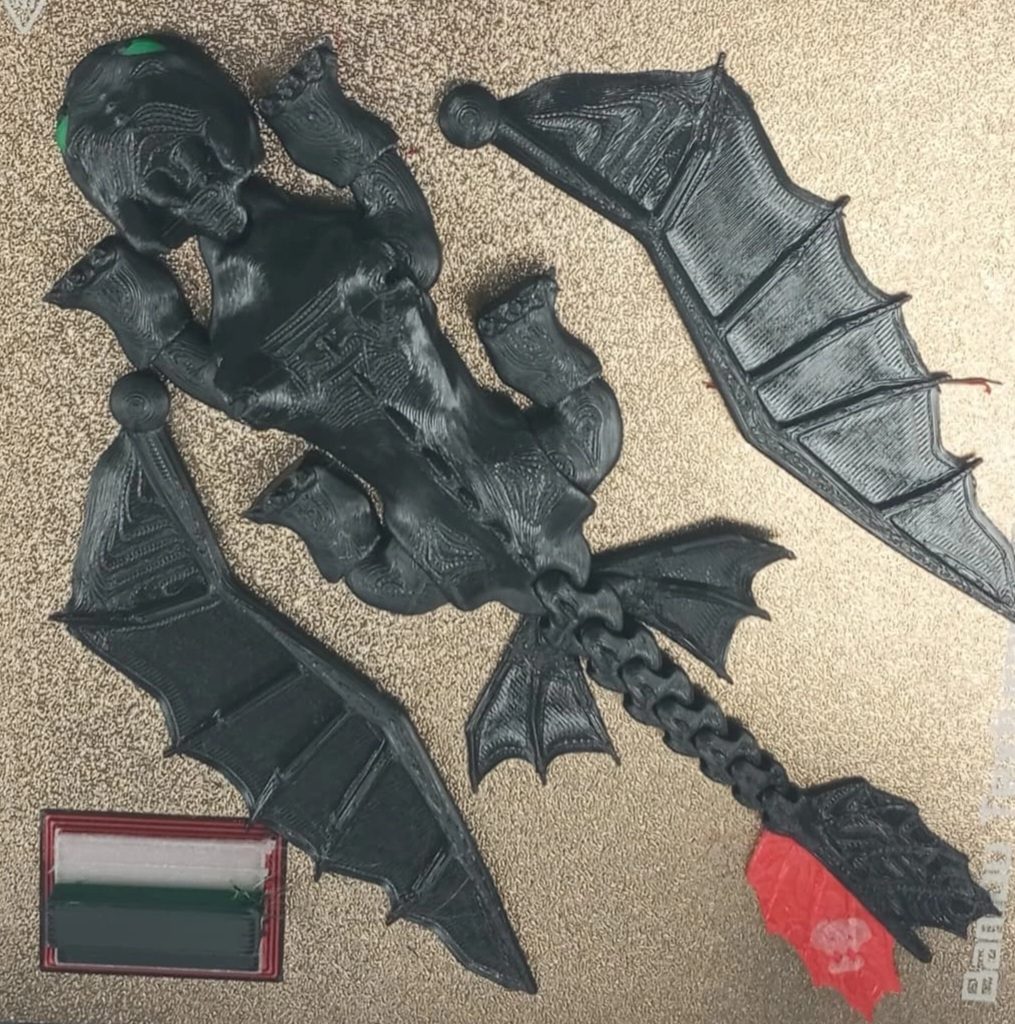 #168 Flexi Toothless Dragon (3MF Multi-color) — vue 14