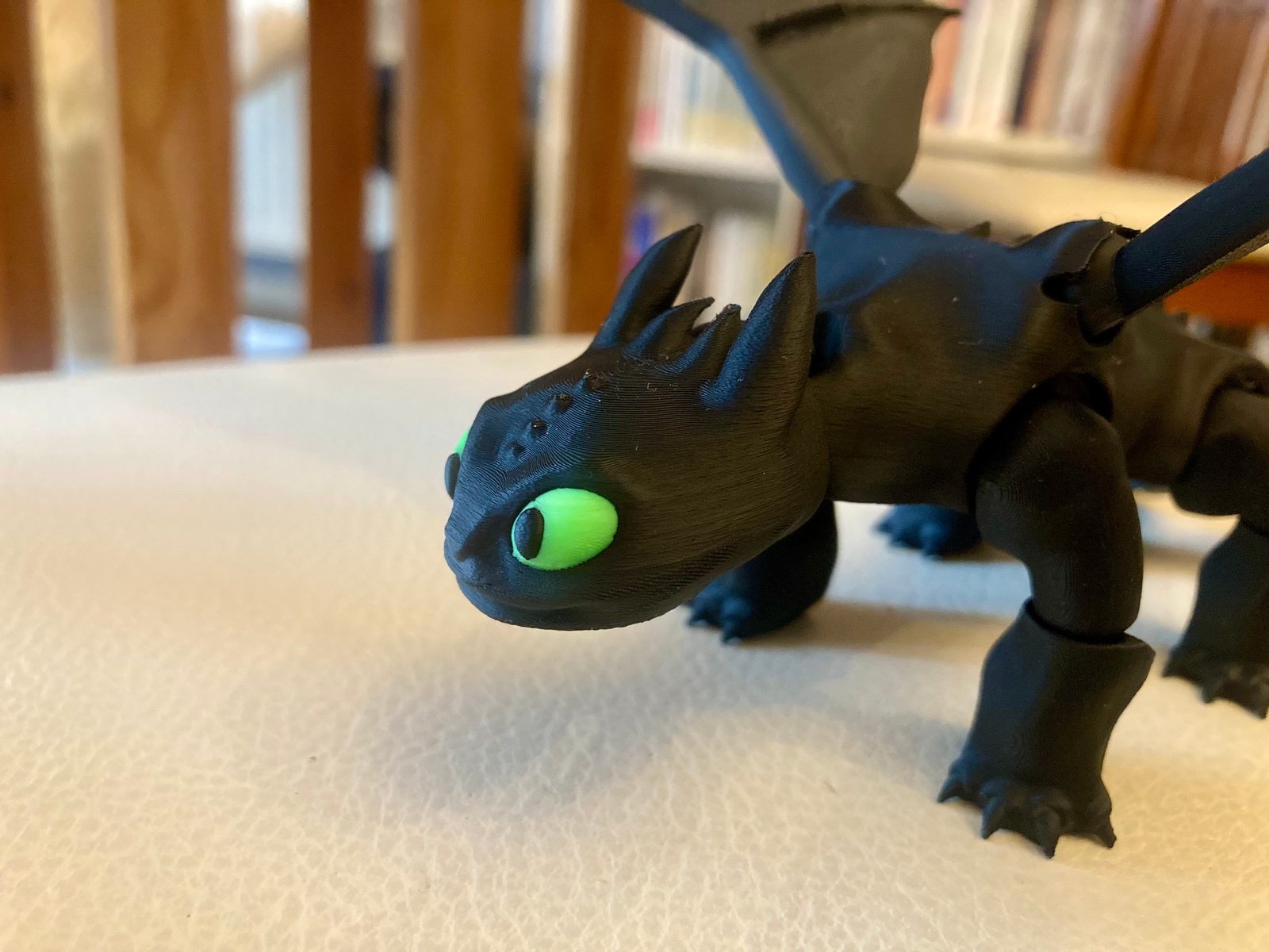 #168 Flexi Toothless Dragon (3MF Multi-color) — vue 15