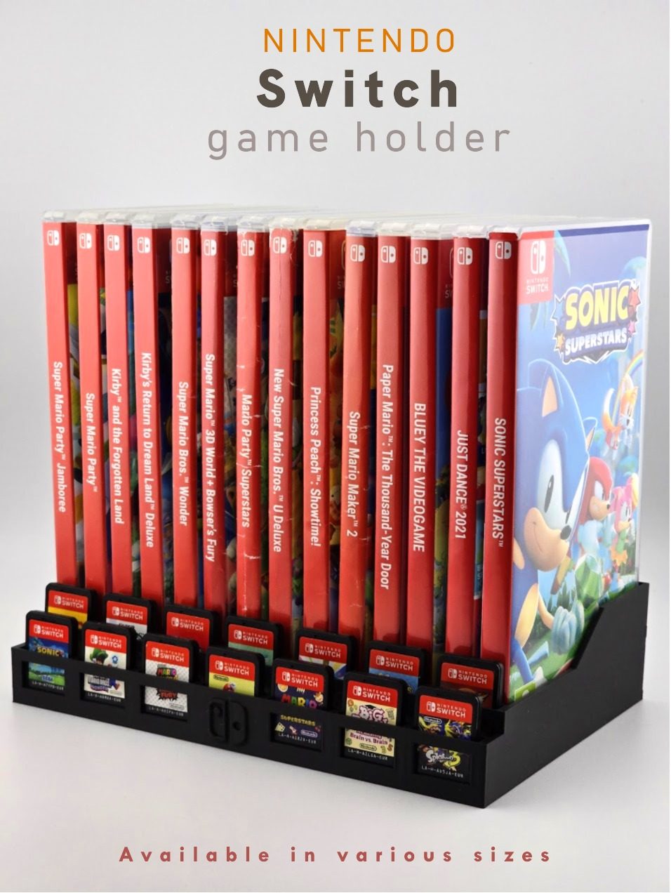 #169 Nintendo Switch 1 & 2 - Game Display Storage — vue 3