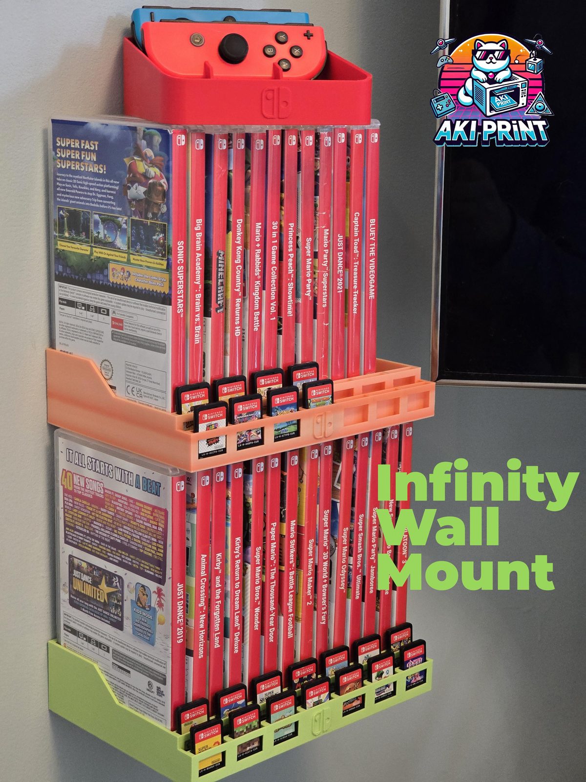 #169 Nintendo Switch 1 & 2 - Game Display Storage — vue 4