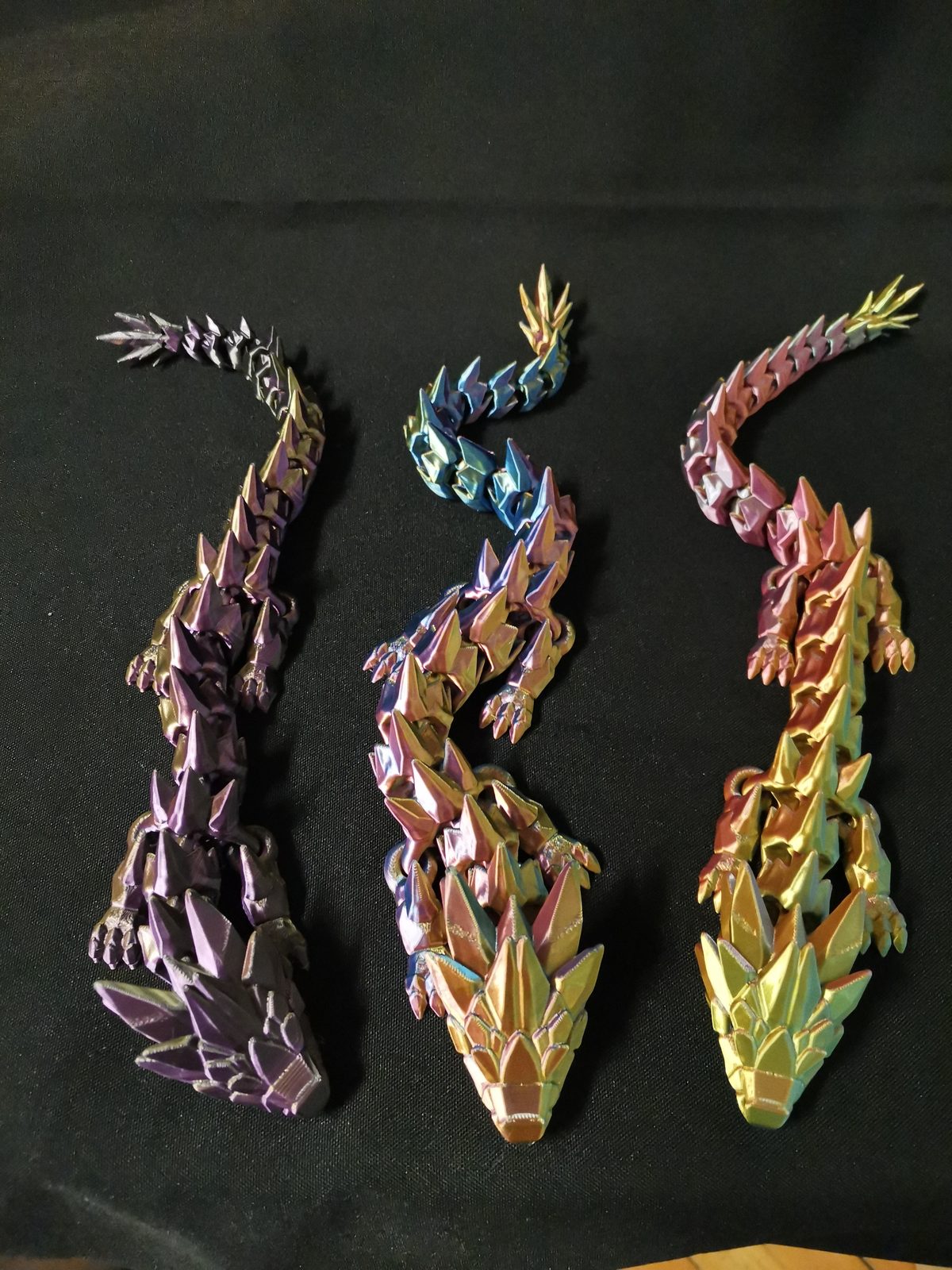 #171 Articulated Crystal Spine Dragon — vue 19