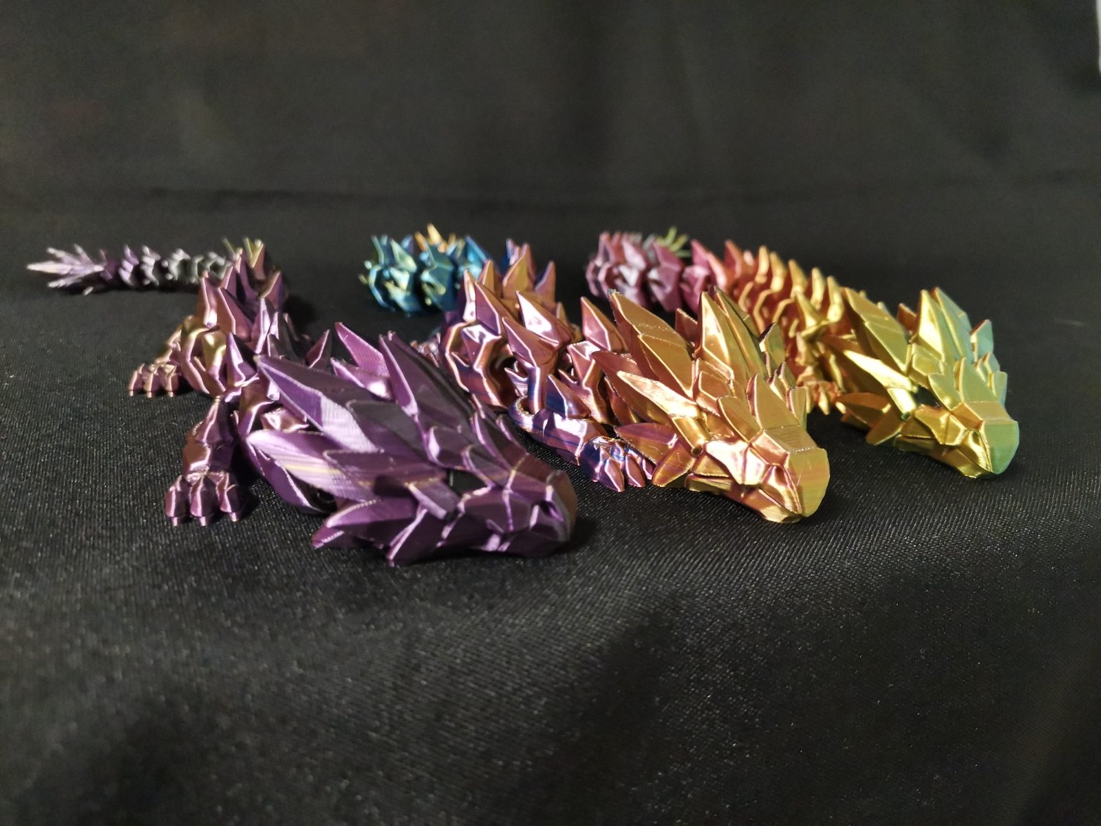 #171 Articulated Crystal Spine Dragon — vue 20