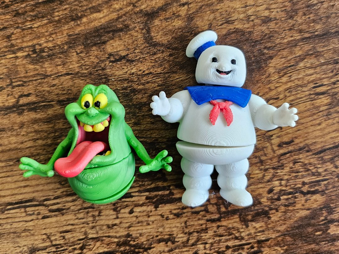 #174 Ghostbusters STAY PUFF marshmallow man mini flexi — vue 1