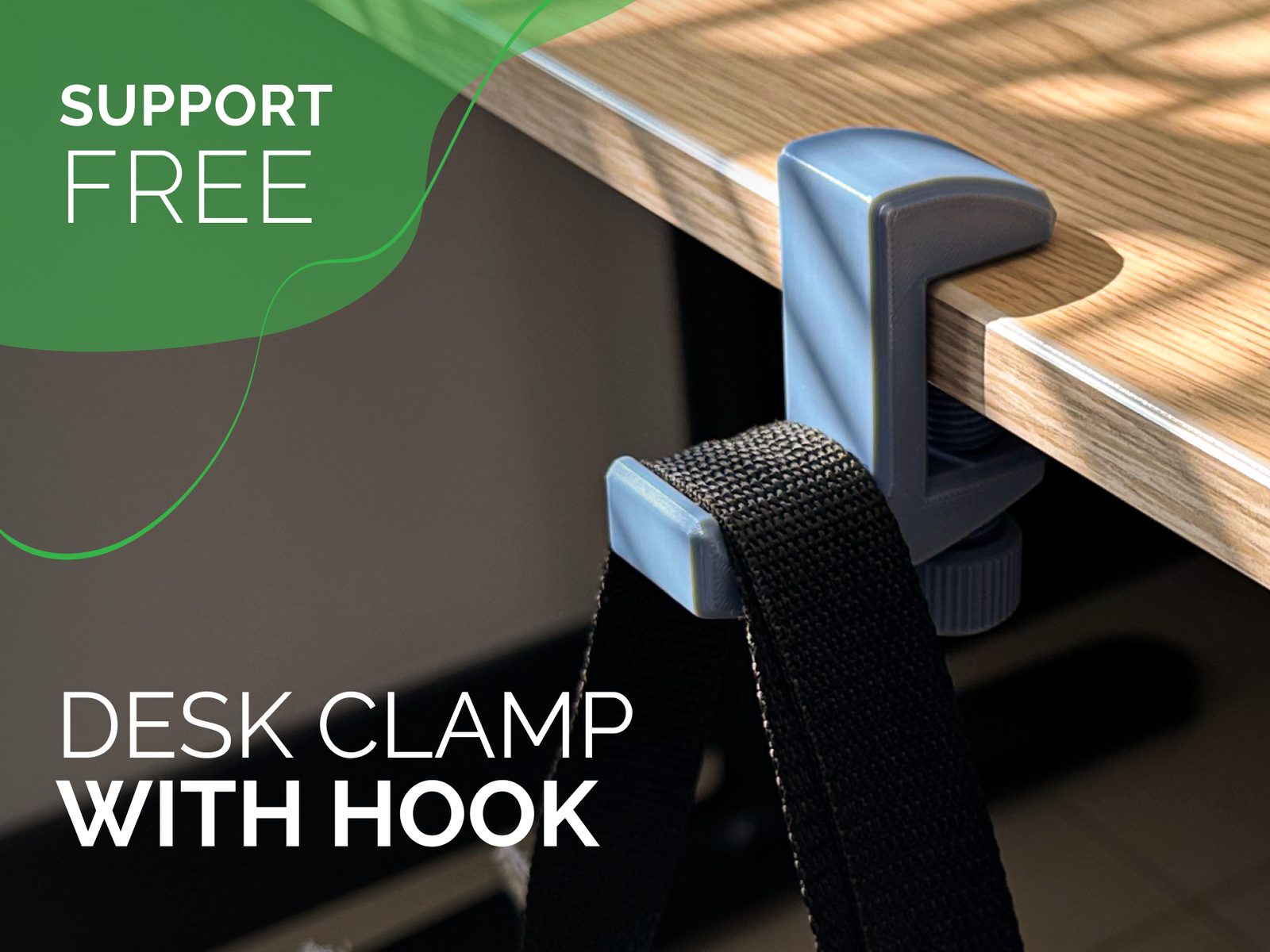 #175 Desk Clamp with Hook — vue 5