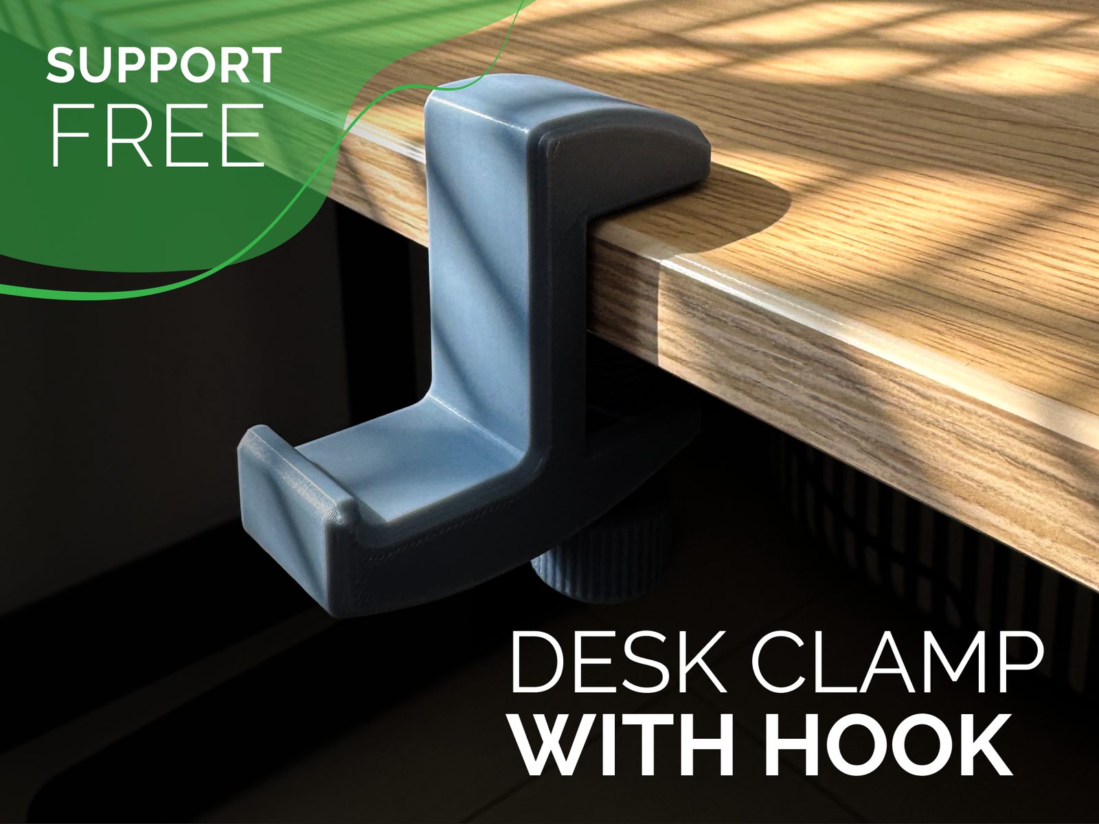 #175 Desk Clamp with Hook — vue 8