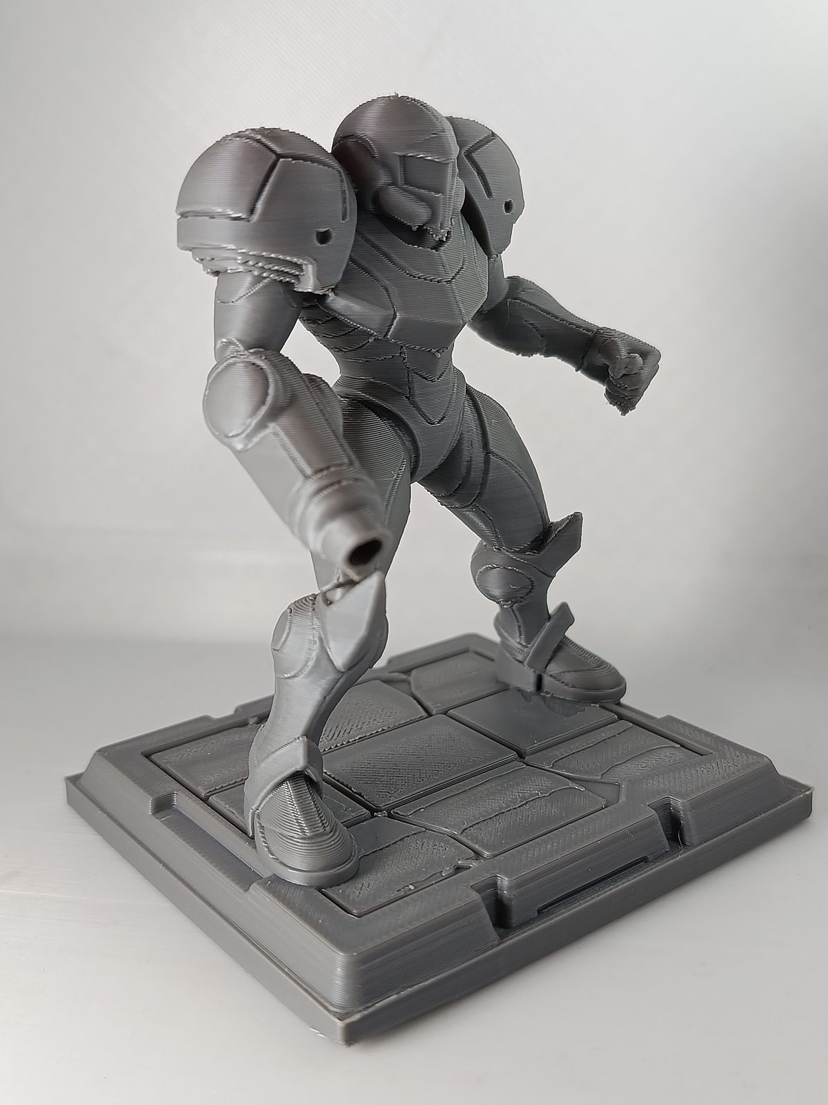 #178 Samus Aran Metroid figurine combat — vue 7