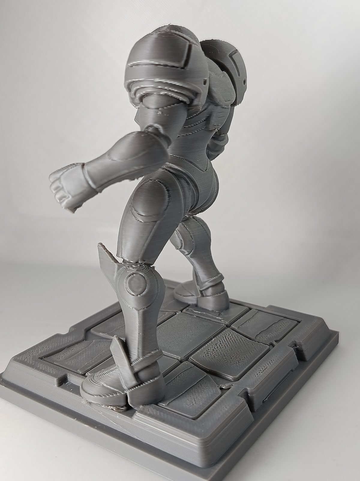 #178 Samus Aran Metroid figurine combat — vue 9