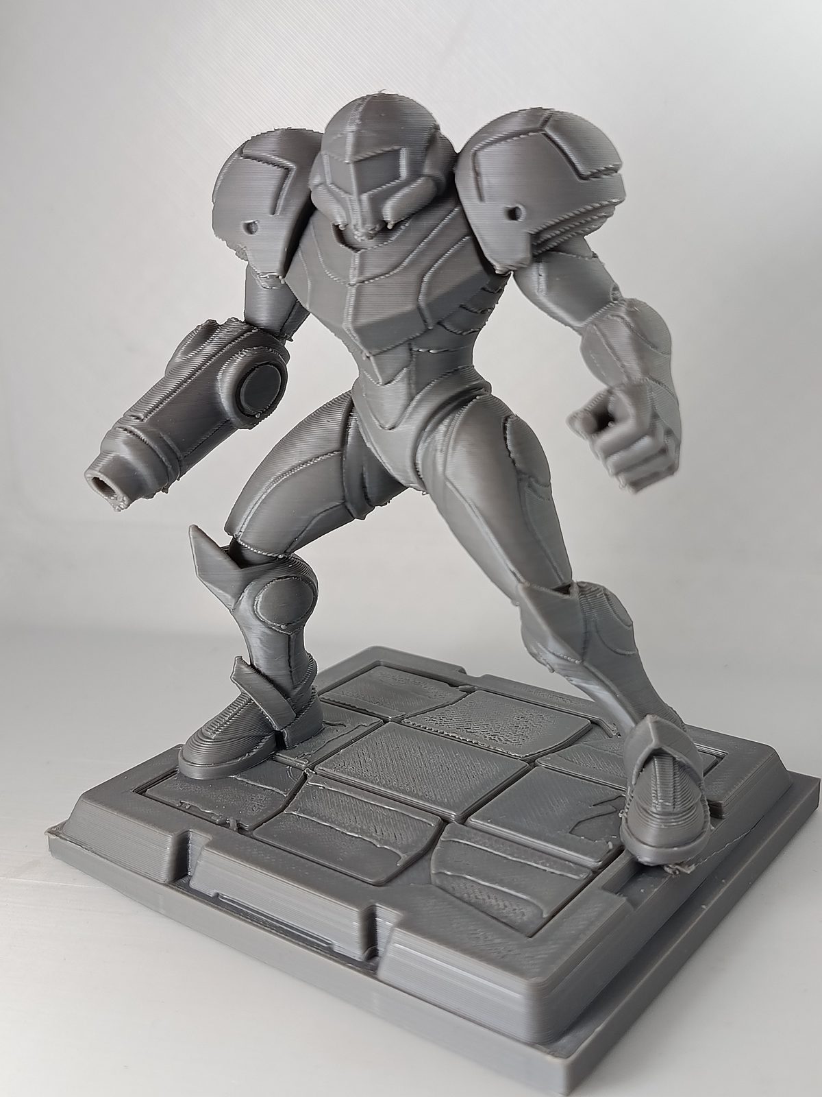 #178 Samus Aran Metroid figurine combat — vue 12