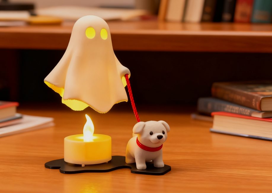 #179 Ghost with a dog on a walk — vue 2