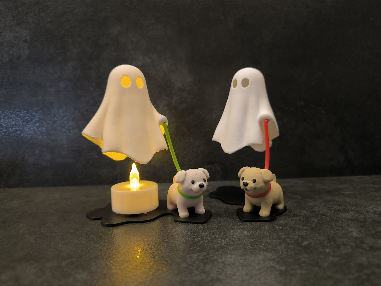 #179 Ghost with a dog on a walk — vue 7