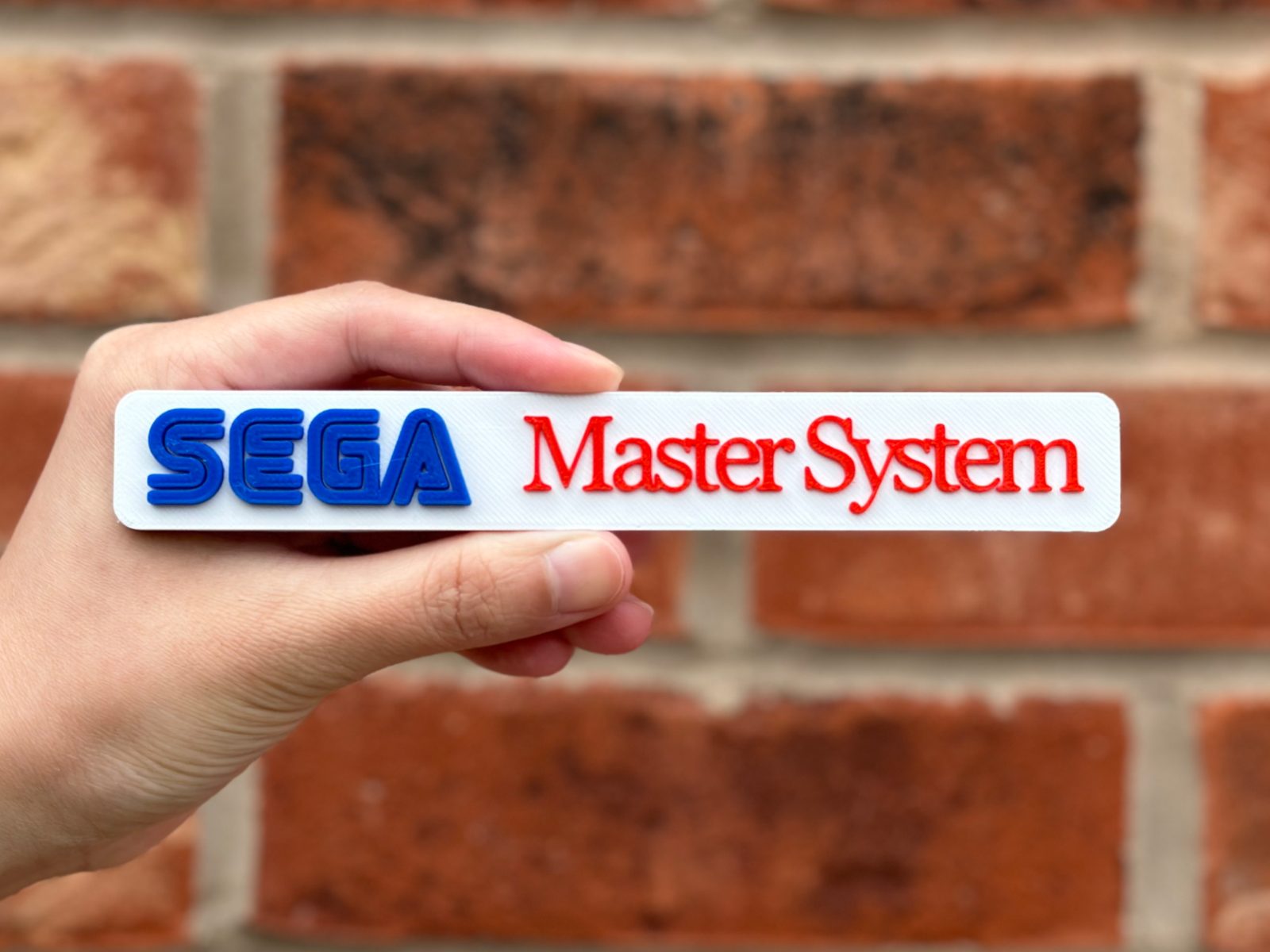 #180 SEGA Master System Logo — vue 1