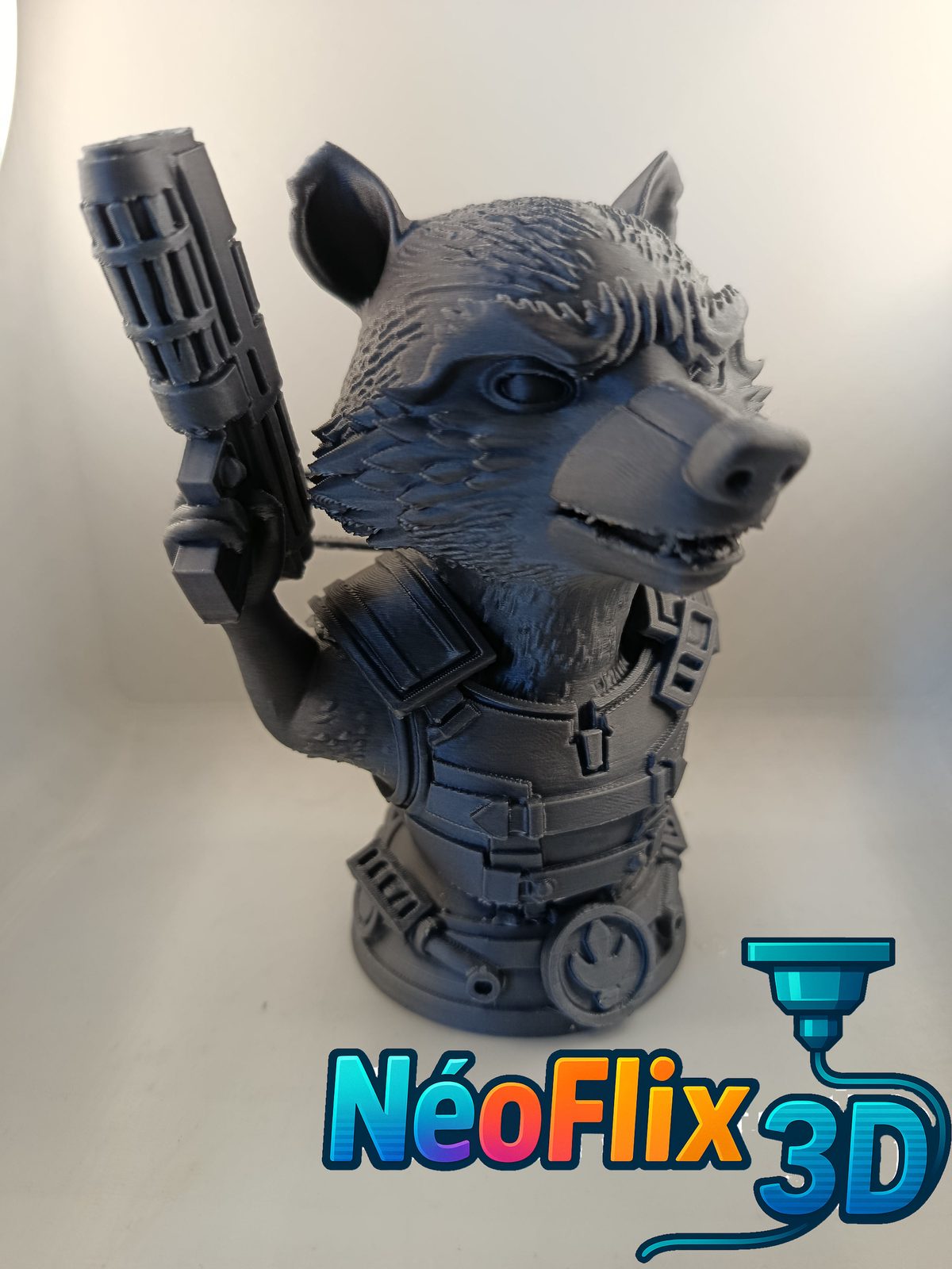 #183 Buste Rocket Raccoon — vue 5