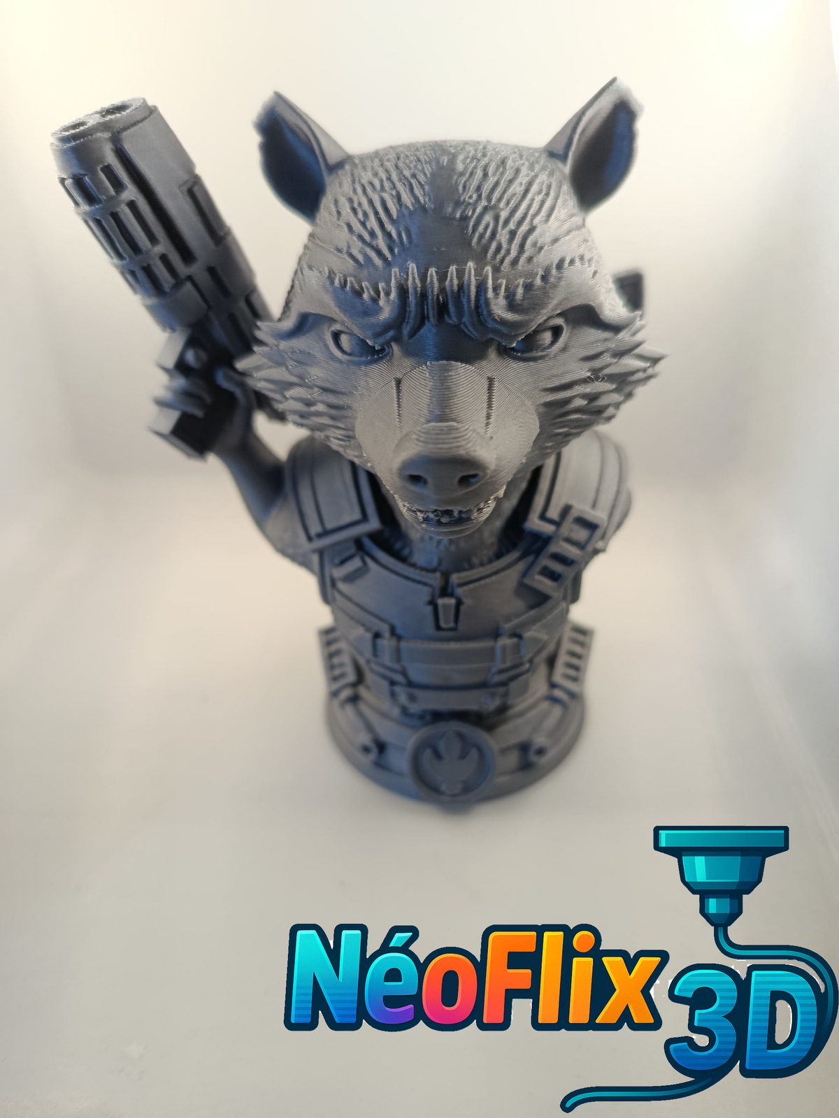 #183 Buste Rocket Raccoon — vue 8