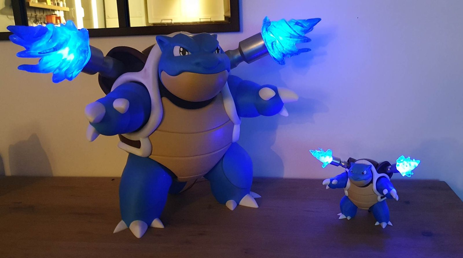 #188 Blastoise LED — vue 1