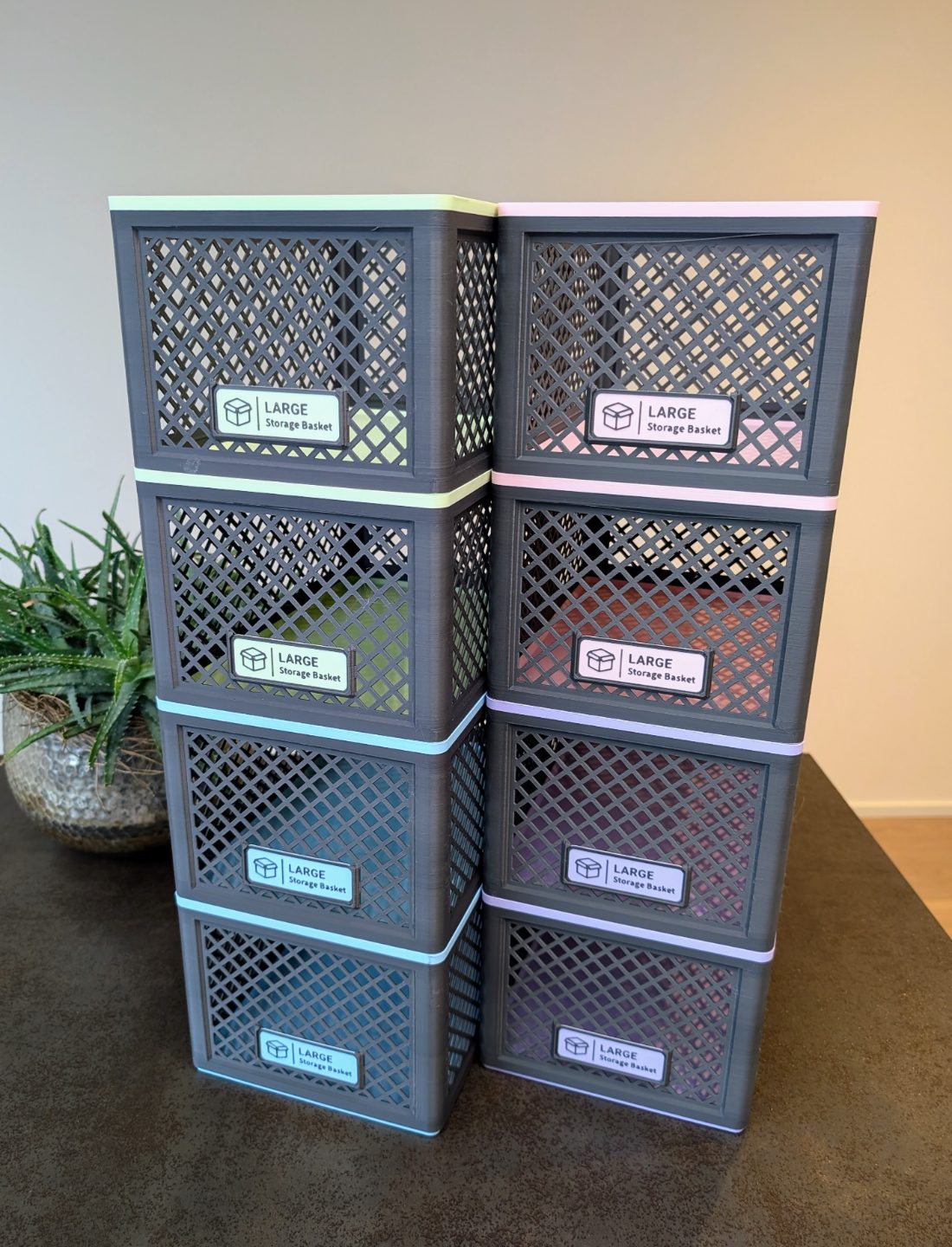 #189 Big Storage Basket System – Size Medium — vue 11
