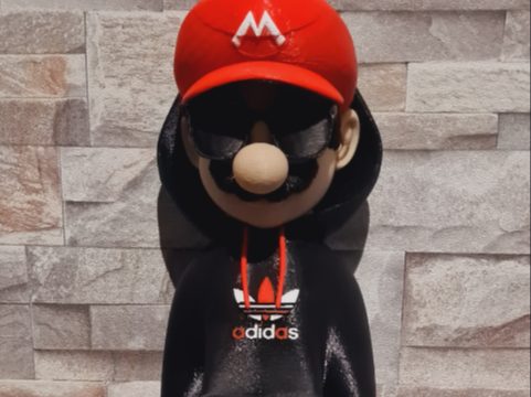 #190 Urban Vibes Super Mario Blacked-Out Kit — vue 1