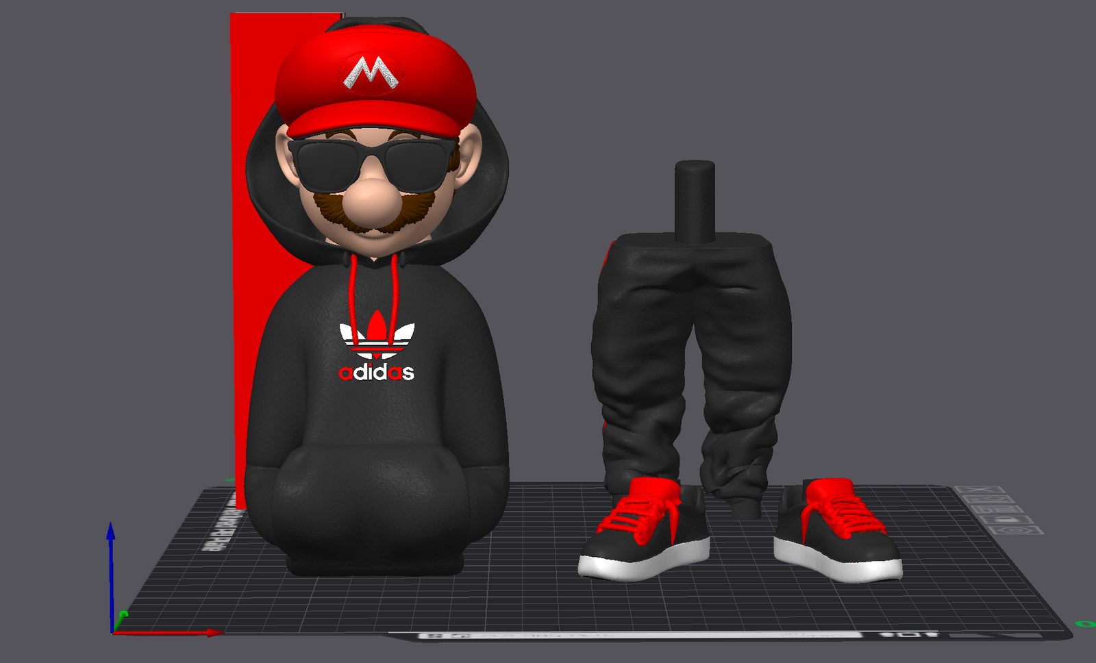 #190 Urban Vibes Super Mario Blacked-Out Kit — vue 3