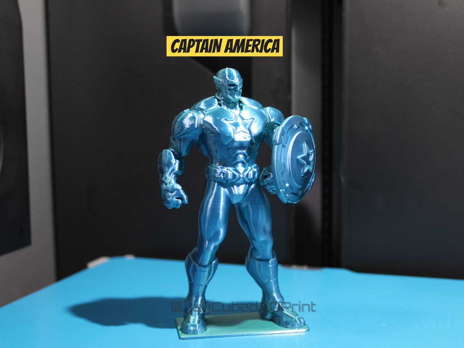 #193 Captain America - Fan Art Sculpture — vue 1