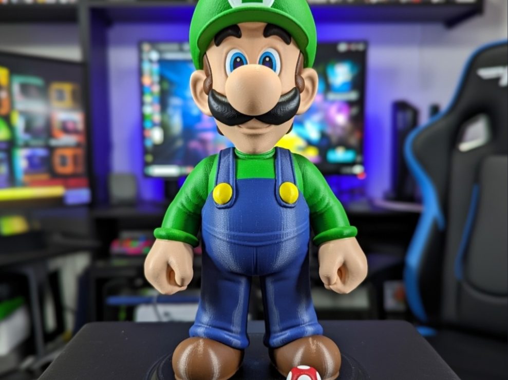 #193 Luigi Mushroom Kingdom's Tall Hero Super Mario — vue 1