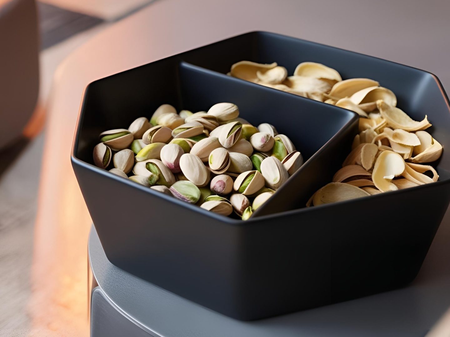 #198 Minimalist Pistachio Bowl With Two Compartments — vue 3