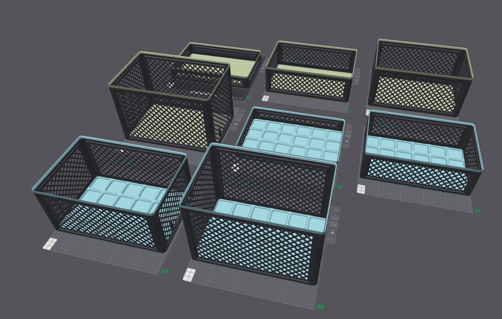 #199 Big Storage Basket System – Size Large — vue 2
