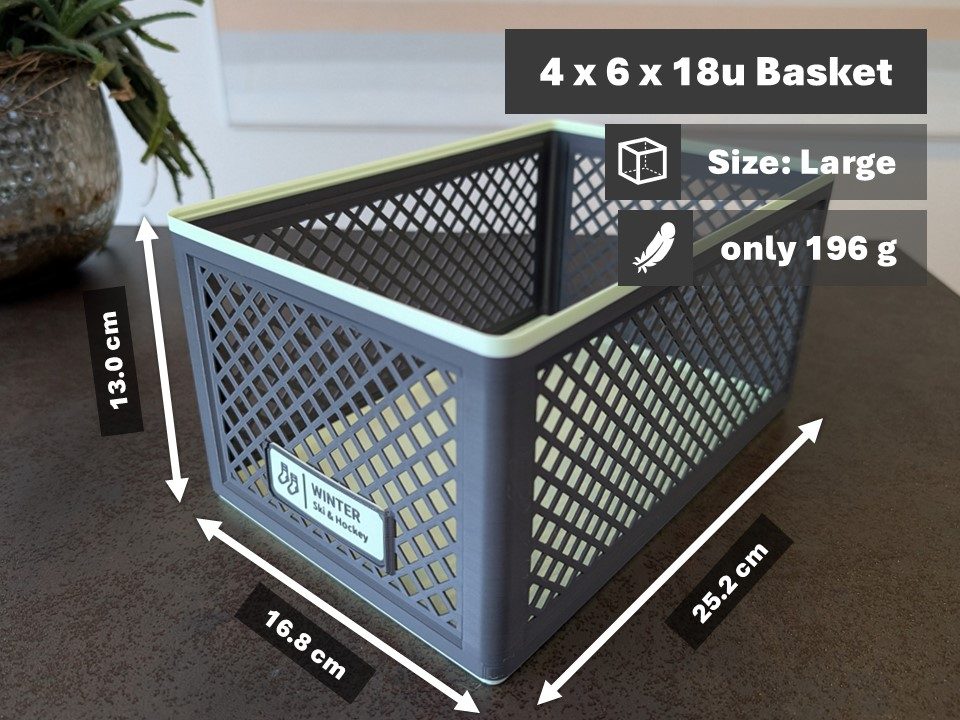 #199 Big Storage Basket System – Size Large — vue 9
