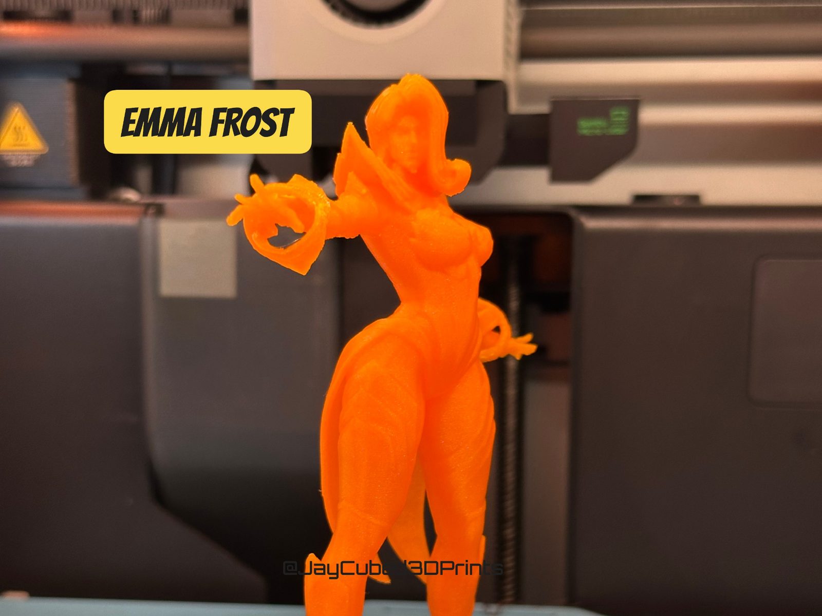 #200 Emma Frost Phoenix - Fan Art Sculpture — vue 1