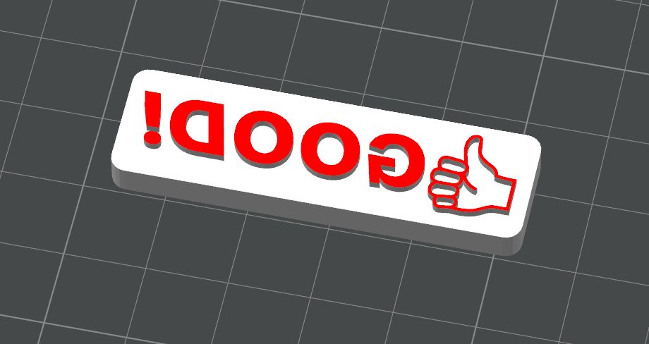 #204 Stamp Creator [OpenSCAD] — vue 6