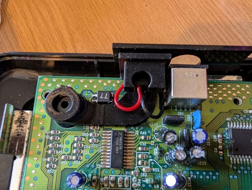 #205 Sega Mega Drive 2 USB C Power Mod — vue 2