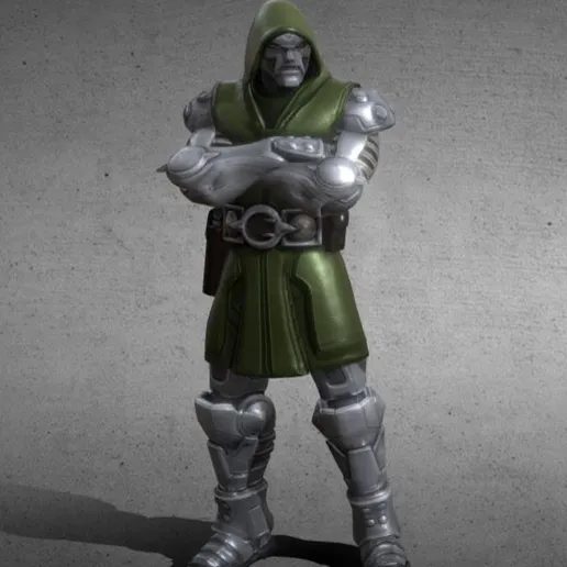 #206 Doctor Doom 1 6 Scale — vue 6
