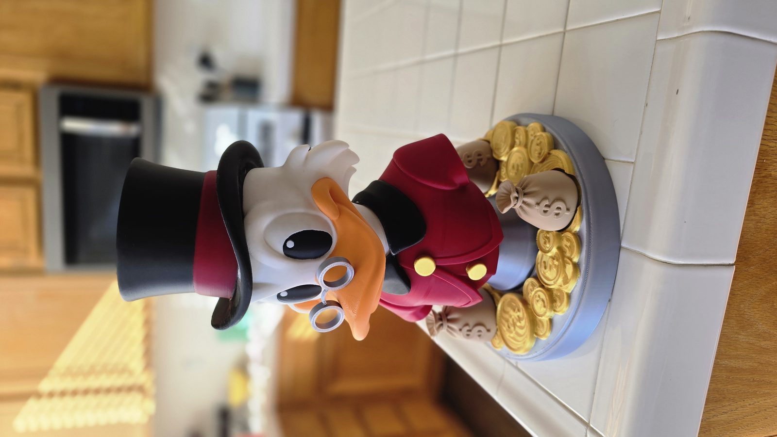 #211 Scrooge McDuck DuckTales Cartoon Collectible Bust — vue 4