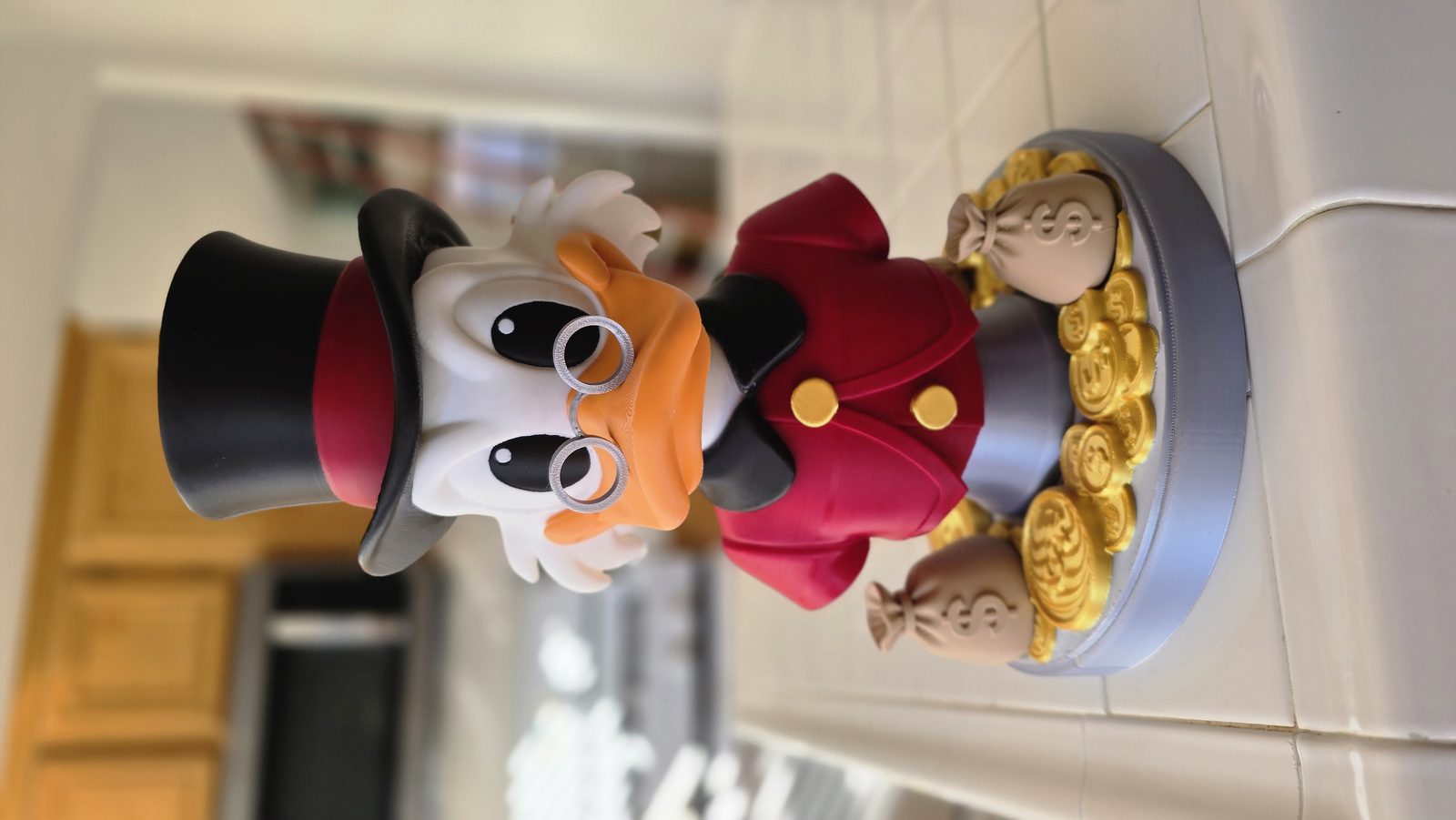 #211 Scrooge McDuck DuckTales Cartoon Collectible Bust — vue 5