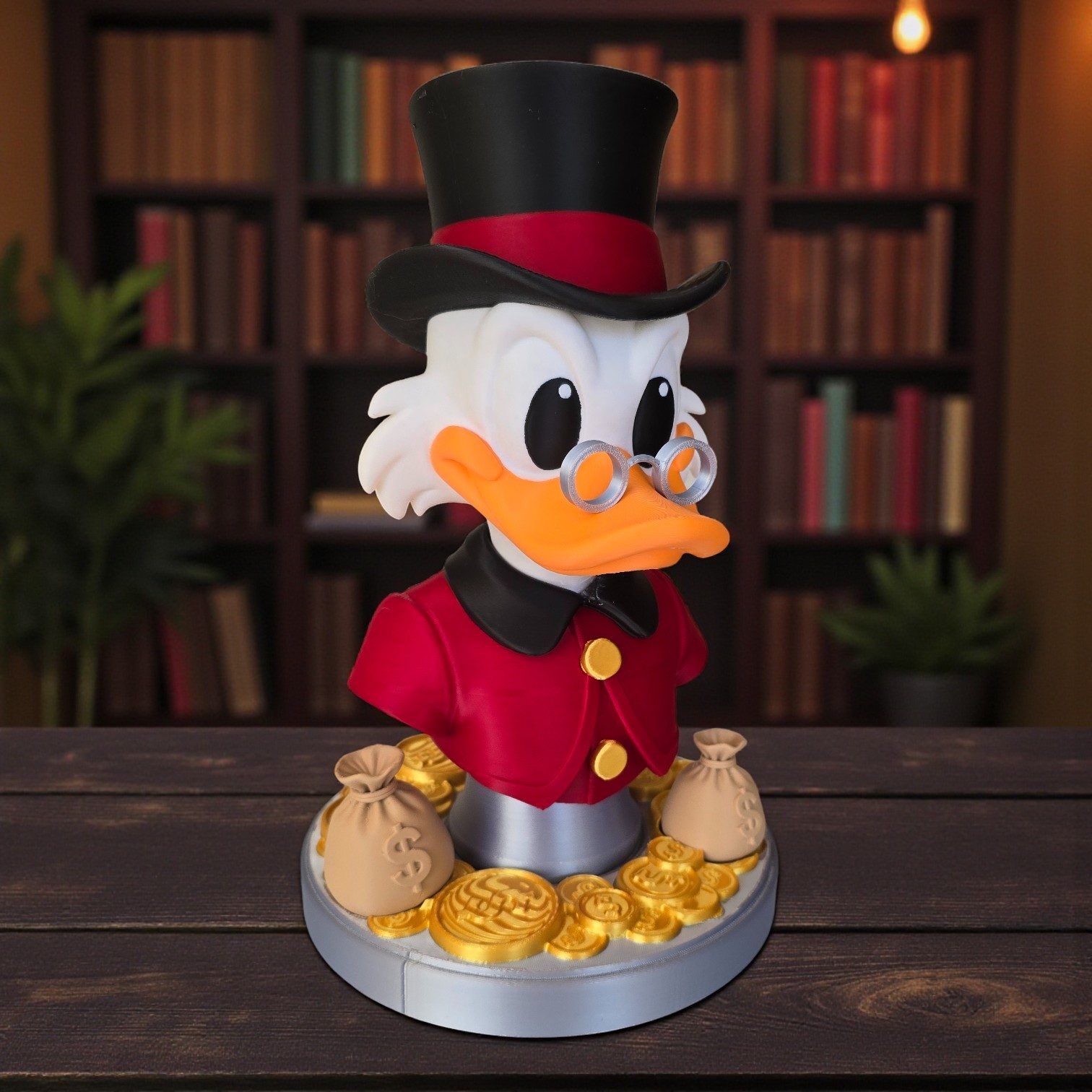 #211 Scrooge McDuck DuckTales Cartoon Collectible Bust — vue 8