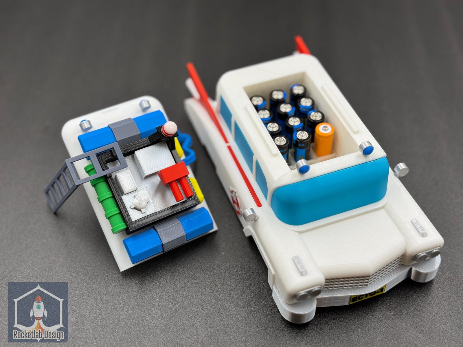 #212 Ghostbusters Ecto-1 Storage Box Battery Box — vue 6