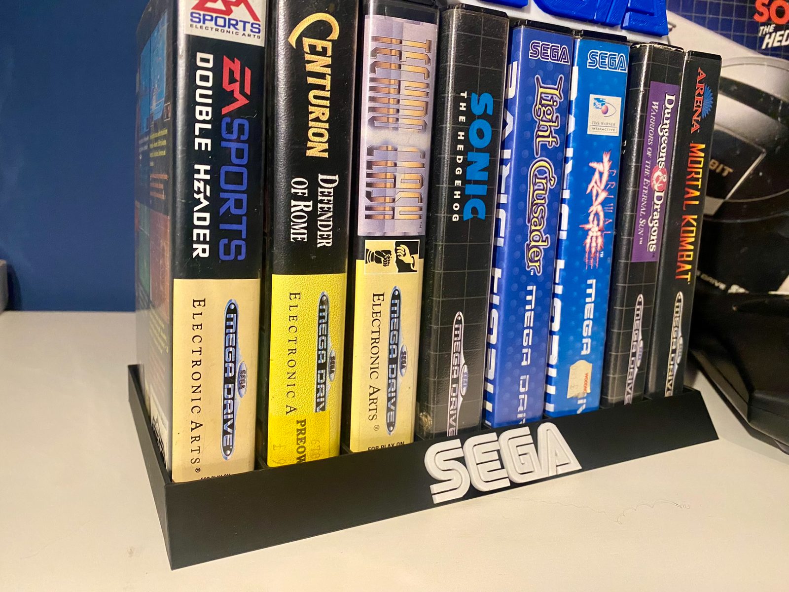 #213 8 Slot Sega Megadrive Display Stand Games Holder — vue 9