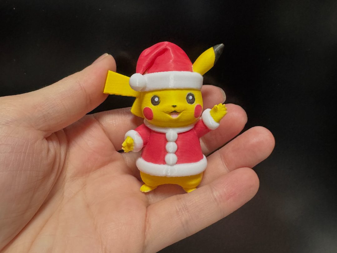 #213 pikachu Christmas — vue 1